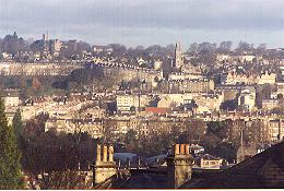 View over Bath